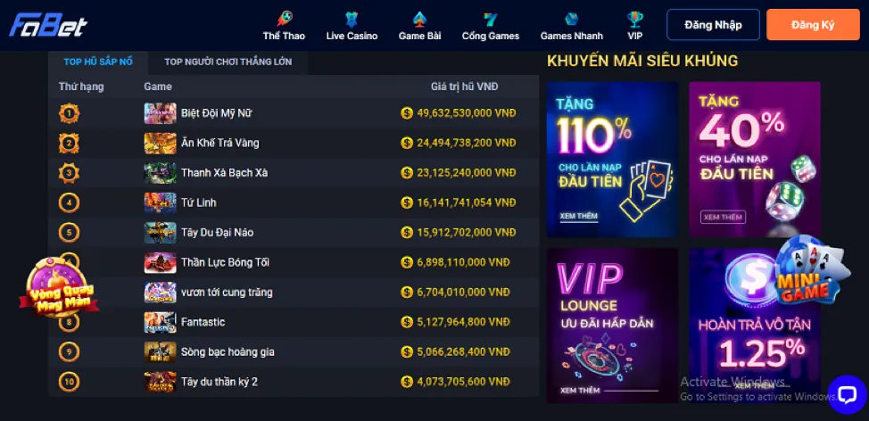 Ưu đãi độc quyền nạp lần đầu 7club nhà cái